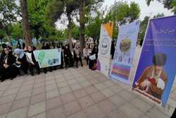 برگزاری ایستگاه سلامت و مسابقه ورزشی به مناسبت هفته ملی سلامت در پارک مصطفی خمینی شهرستان اسلامشهر